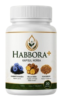 Pakej 1 Botol Habbora+